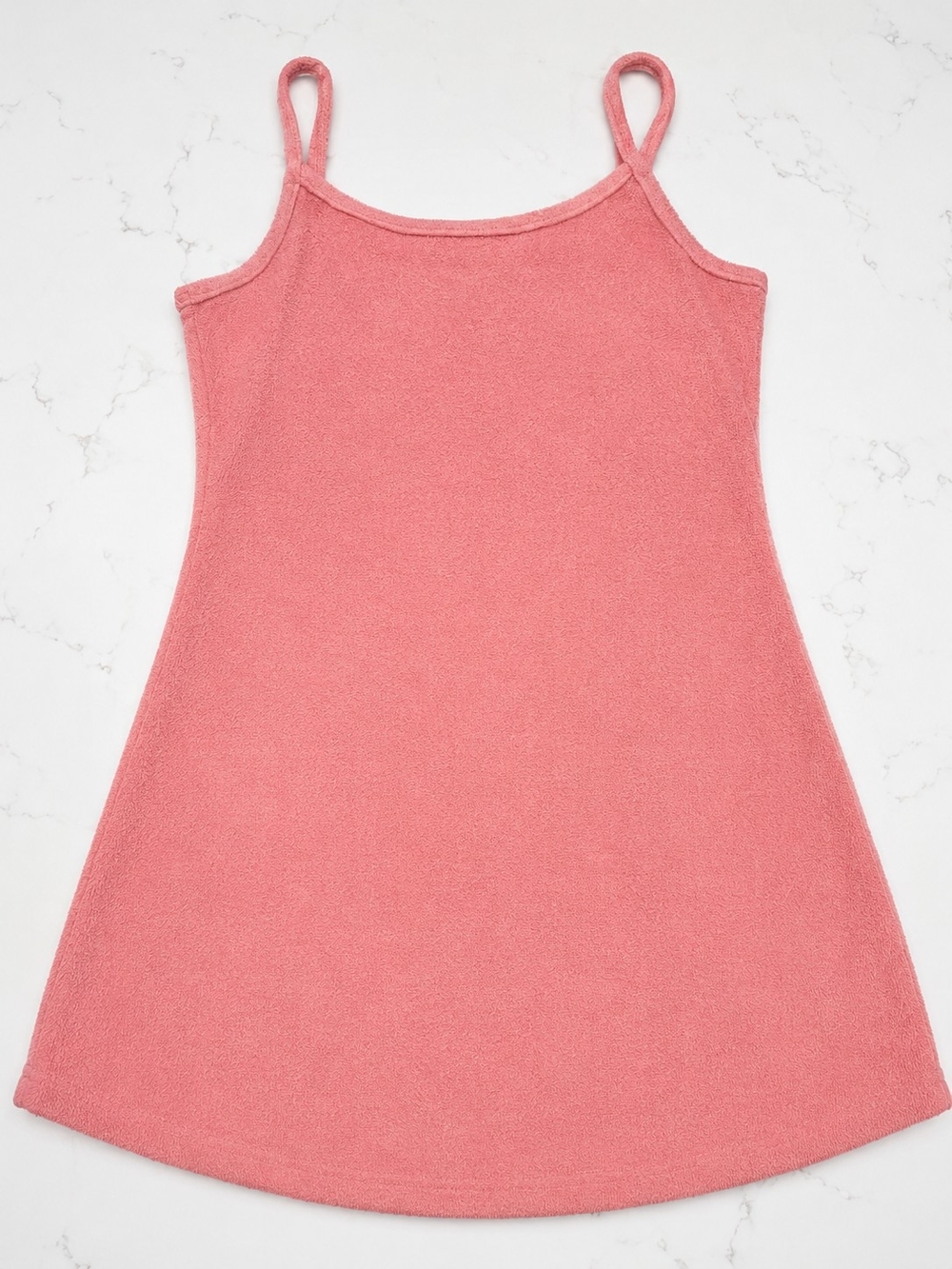 Abercrombie & Fitch Coral Terry Knit Mini Dress/Swim Coverup